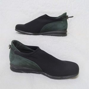 Arche Black & Green Shootie/Bootie - Size 6.5